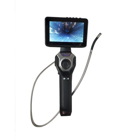 Vividia 6mm Flexible Joystick Articulating Borescope with 1m Length & 4.5 LCD Monitor B-AN-CX6010M